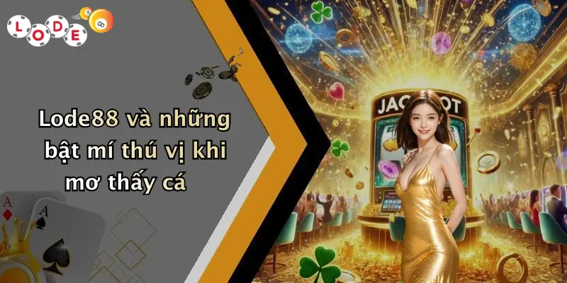 Lode88 và những bật mí thú vị khi mơ thấy cá