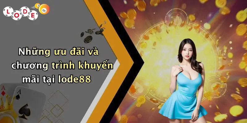 Những ưu đãi và chương trình khuyến mãi tại lode88
